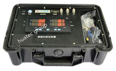 Metro de vibración del canal HGS923 4, supervisión de vibración y sistema de grabación para el control continuo