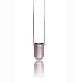 Taza de Zahn usada para medir la viscosidad de los líquidos neutonianos neutonianos o cercanos