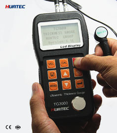 Indicador de grueso ultrasónico de acero ultrasónico de prueba ultrasónico del indicador de grueso de la medida del grueso TG3000