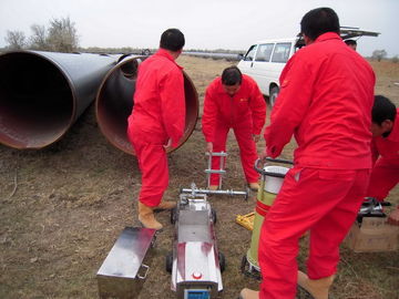 Voltaje de tubo de HUATEC 1770m m 150KV X - correa eslabonada de Ray Pipeline Crawlers Ndt Pipeline ndt