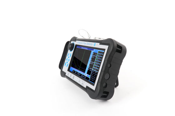 Función ultrasónica portátil de la calibración automática de la pantalla táctil del detector del defecto de la tarjeta del Sd