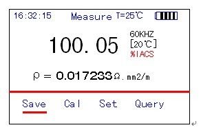 60KHz, metro actual de la conductividad de Eddy Current Tester Digital Eddy de la precisión de 120 kilociclos de alto