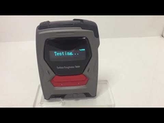 Teste de rugosidad de superficie portátil