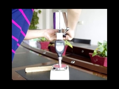 Pruebas de madera con durómetro en tierra D