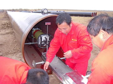 Fácil actuar la inspección de 110V 220 V HUATEC X Ray Pipeline Crawlers Radiography Pipeline