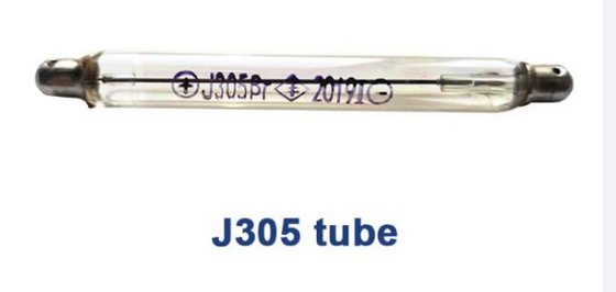 Tubo de contador Geiger del vidrio de tubo de la moleta de J305 Geiger para el dosímetro personal