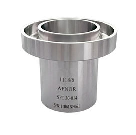 Cuerpo de la taza de la taza N-F de Afnor con la aleación de aluminio, Nozzel con acero inoxidable