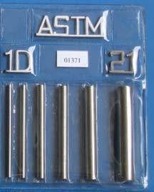Indicador IQI de la calidad de la imagen del penetrómetro de Penetrameter del alambre de ASME E1025 ASTM E747