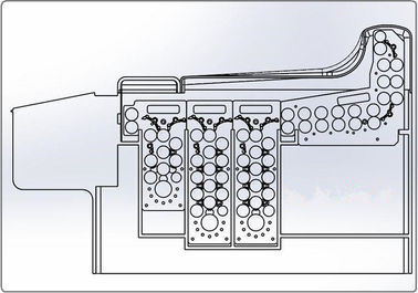 Detector industrial del defecto de la radiografía de la prueba con 322~92 milímetros/velocidad de entrada mínima
