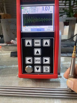 Un medidor de espesor ultrasónico de revestimiento penetrante de alta resolución, escaneo A, escaneo B, 0.001 mm