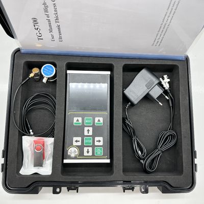 Indicador de grueso ultrasónico portátil ligero con frecuencia de la medida de 4hz 8hz 16hz