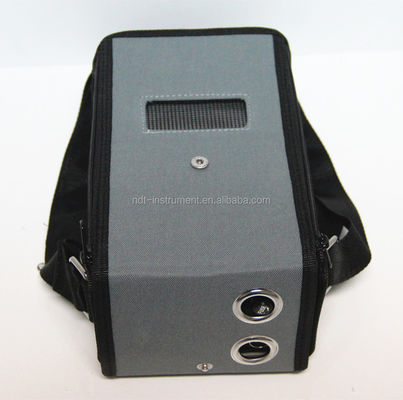 Medidor de espesor ultrasónico con rango de temperatura 0-50C, rango de medición 0.75 mm a 300 mm y profundidad de prueba 120 mm