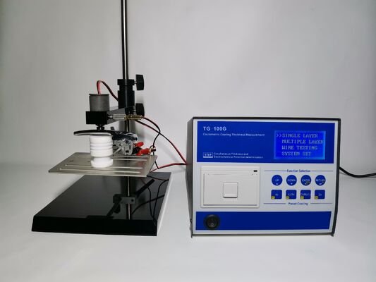 HUATEC TG-100G Electrolítica (coulomb) Medidor de espesor Coulométrico Probador de espesor Impresora incorporada