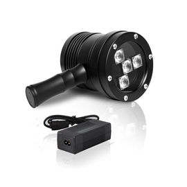Lámpara ULTRAVIOLETA penetrante negra AC100-240V de la luz fría del PDA 365nm LED de la prueba