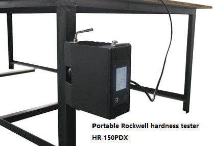 Exactitud portátil del lazo cerrado del probador de la dureza de Rockwell de la pantalla táctil de HR-150PDX alta