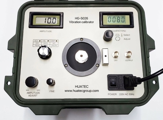 Amplificador de potencia portátil del generador de Shaker Vibration Calibrator Sine Signal del PDA